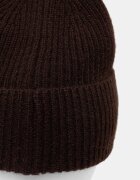 Medicine шапка beanie дамска от кашмир кафява