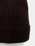 Medicine шапка beanie дамска от мериносова вълна кафява