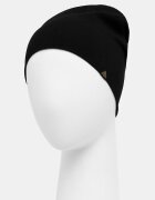 Medicine шапка beanie дамска от памучна материя черна