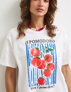 Medicine тениска дамска от памук бяла