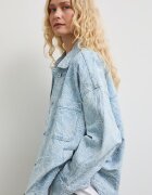 Medicine уголемено яке дамско от деним синьо