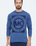 Michael Kors Домашна памучна блуза с дълги ръкави