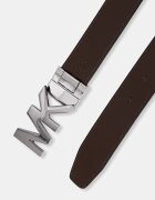 Michael Kors двустранен колан мъжки от кожа черен 39S6LBLY1L