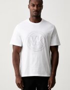 Michael Kors тениска мъжка от памук бяла CT65325FV4