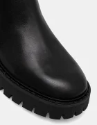 MICHAEL Michael Kors Ботуши Asher в черно с равна подметка 40F4ASFB8L.001