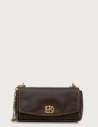 MICHAEL Michael Kors чанта crossbody дамска от кожа BRYANT кафява 30F6AYTL5T