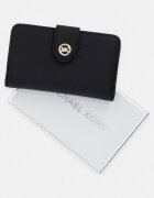 MICHAEL Michael Kors Кожен портфейл в черно 32S6G17F8L