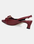 MICHAEL Michael Kors Кожени обувки с тънък ток Jaden в бордо с нисък ток 40T5JDMS1L.691