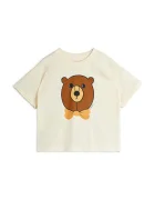 Mini Rodini Детска памучна тениска Bear