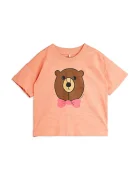 Mini Rodini Детска памучна тениска Bear