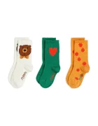Mini Rodini Детски чорапи Bear (3 чифта)