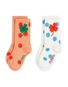 Mini Rodini Детски чорапи Clover (2 чифта)