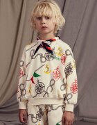 Mini Rodini Детски памучен къс панталон Nautical