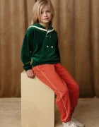 Mini Rodini Детски спортен панталон Plain piping