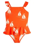Mini Rodini Детски цял бански Sailing boats