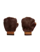 Mini Rodini ръкавици за деца кафяви 26760126