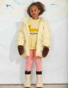 Mini Rodini ръкавици за деца кафяви 26760126