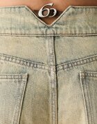 Miss Sixty дънки wide leg дамски сини 6M2JJ43400