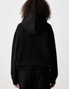 MM6 Maison Margiela суичър с качулка дамски от памук черен S52GU0263-M25025