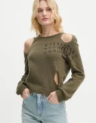 MM6 Maison Margiela Вълнен пуловер