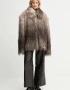 MMC STUDIO Палто в кафяво FLORO.FUR