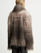 MMC STUDIO Палто в кафяво FLORO.FUR