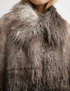 MMC STUDIO Палто в кафяво FLORO.FUR