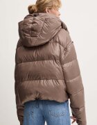 MMC STUDIO пухено яке дамско RAFO кафяво RAFO.JACKET