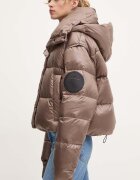 MMC STUDIO пухено яке дамско RAFO кафяво RAFO.JACKET