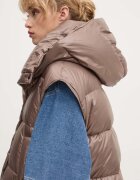 MMC STUDIO пухено яке дамско RAFO кафяво RAFO.JACKET