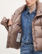 MMC STUDIO пухено яке дамско RAFO кафяво RAFO.JACKET