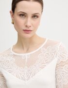 Morgan Блуза дамска в бежово с изчистен дизайн TCLARA
