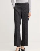 Mos Mosh Панталон BAI в черно със стандартна кройка с висока талия 173860
