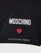 Moschino Чадър в черно 8956 OPENCLOSEA