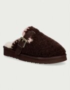 Mou чехли дамски Curly Clog Eskimo кафяви MU.FW101126M
