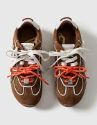 Naked Wolfe Adored маратонки дамски от велур кафяви Adored Tan/White Suede