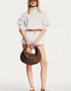 Naked Wolfe Adored маратонки дамски от велур кафяви Adored Tan/White Suede