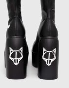Naked Wolfe Ботуши Spice в черно с висок ток
