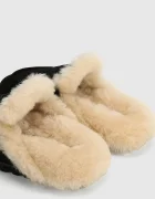 Naked Wolfe чехли сабо дамски от велур Corded черни Corded Black