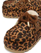 Naked Wolfe Кожени чехли Blizzard в кафяво Blizzard.Leopard