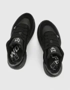 Naked Wolfe Маратонки Temple в черно Temple Black Leather Suede