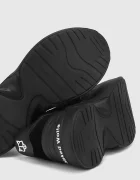 Naked Wolfe Маратонки Temple в черно Temple Black Leather Suede