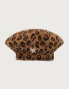 New Era барета от вълна LEOPARD кафява 60915988