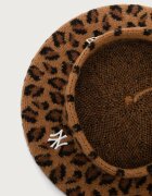 New Era барета от вълна LEOPARD кафява 60915988