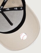 New Era бейзболна шапка от памук LEAGUE ESS E-FRAME бежова 60915943