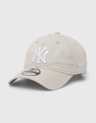 New Era Памучна шапка с козирка LEAGUE ESSENTIAL 9TWENTY® в сиво с десен NEW YORK YANKEES 60348843
