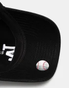 New Era Памучна шапка с козирка Washed 920 LA в черно с апликация 60579077