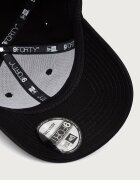 New Era шапка с козирка от памук FAUX PONY INFILL 9FORTY® черна 60844109