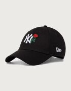 New Era шапка с козирка от памук FLOWER ICON 9FORTY® черна 60915752