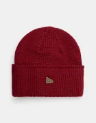 New Era Шапка с вълна WIDE CUFF BEANIE в бордо 60565442